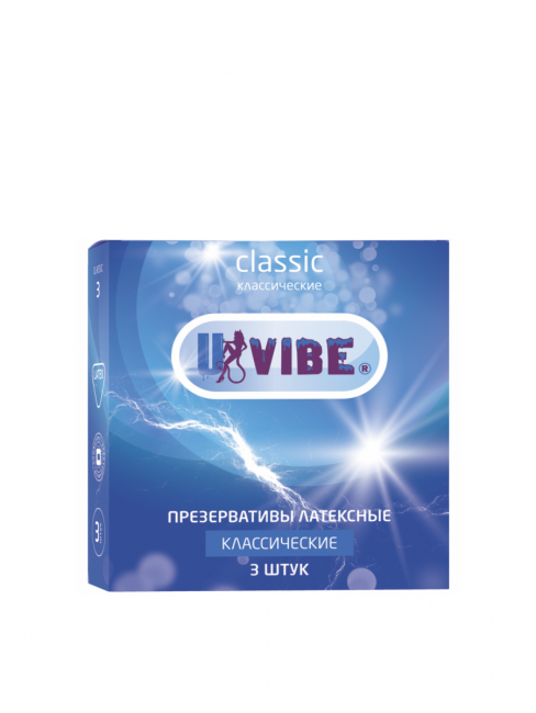 Презервативы Классические UVIBE 3 шт