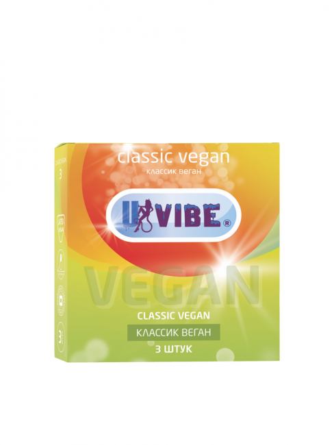 Презервативы Классик VEGAN  UVIBE 3шт